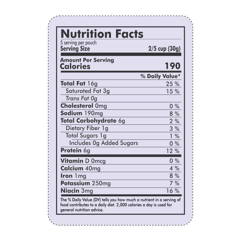 Jabsons Roasted Peanuts, Classic Salted, 160g (Pack of 6) - Mighty Depot