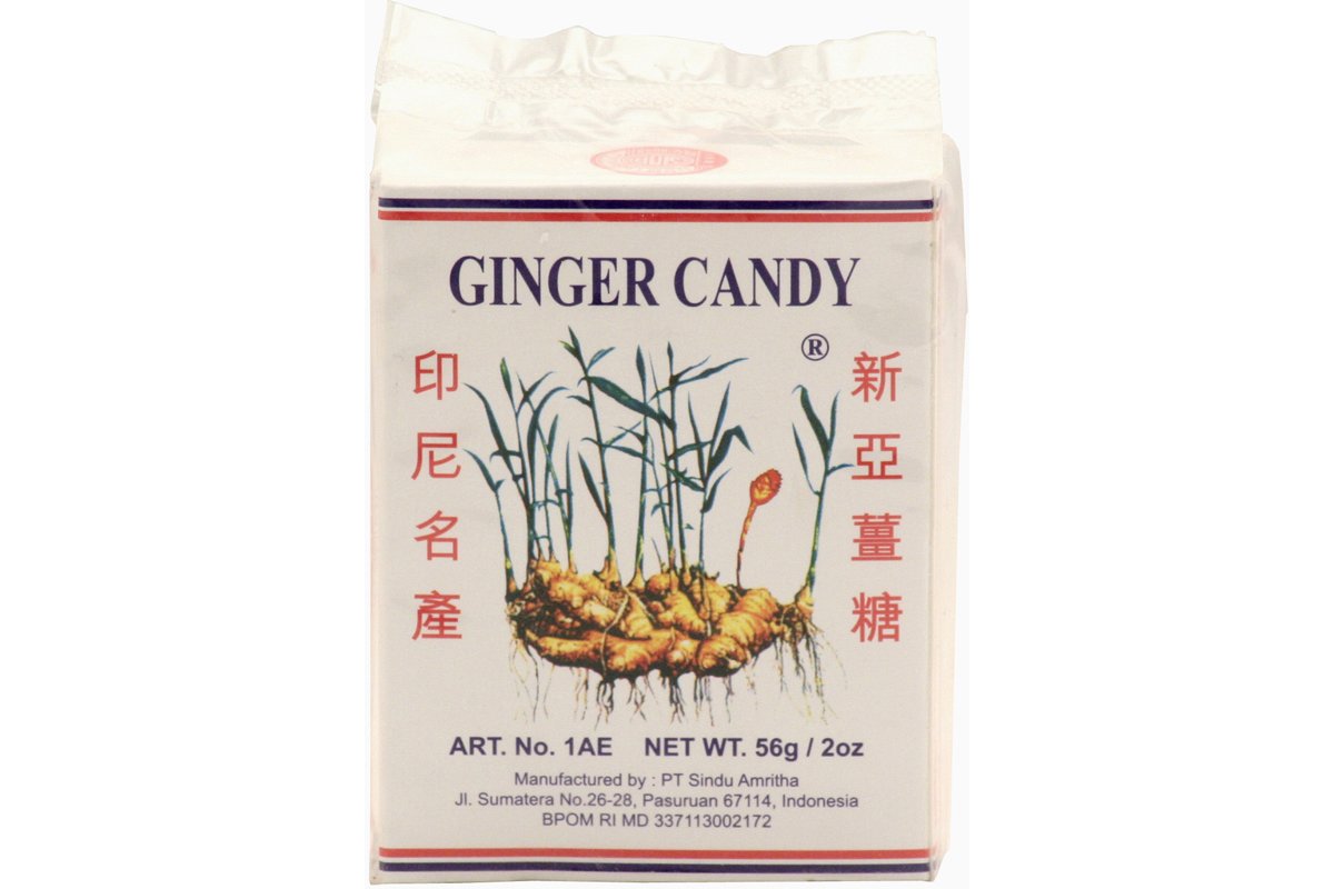 Sin A Ginger Candy (Ting Ting Jahe) - 2oz (Pack of 1)