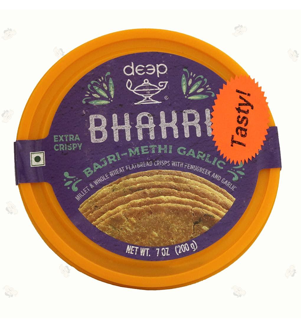 Bajri Methi Garlic Bhakri 7Oz - Mighty Depot