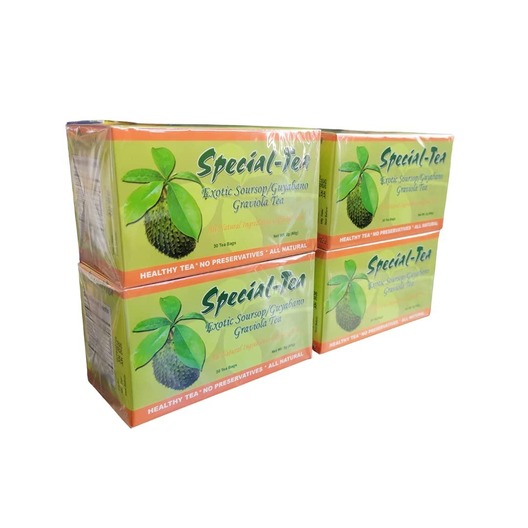 Special-Tea Exotic Soursop Graviola Tea 30 Teabags (60g) - Mighty Depot