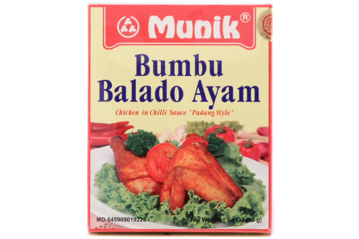 Bumbu Balado Ayam (Chicken Balado Seasoning) - 3.4oz (Pack of 1)
