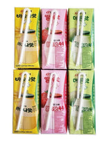 Binggrae Variety Banana, Strawberry, Melon Flavored Milk Drink 6 Packs - Mighty Depot