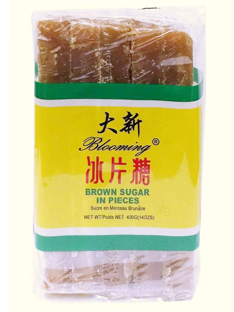 冰片糖 Brown Sugar in Pieces Cane Sugar 14 oz - Mighty Depot