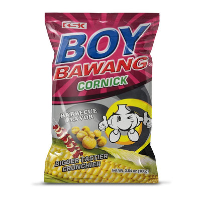 Boy Bawang Cornick Crispy Tasty & Gluten-Free Corn Nuts Snacks 3 Packs