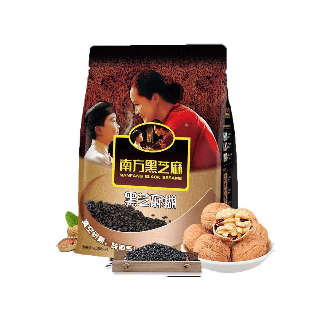Black Sesame Seeds Cereal Powder 600g 南方黑芝麻糊原味600g即食冲饮谷物营养早餐代餐粉 - Mighty Depot