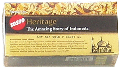 Sosro Black Teabag, 5-grams (Pack of 1) - Mighty Depot