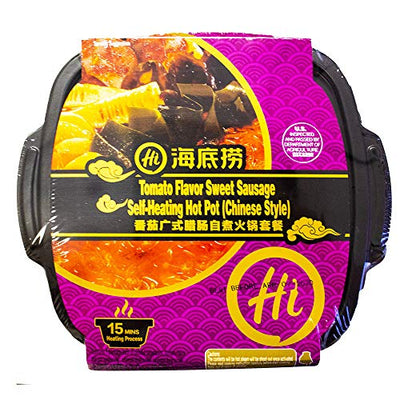 Haidilao Self-heating hot pot(3 flavor availalbe) (Beef Self - Heating Hot Pot(Tomato Flavor))
