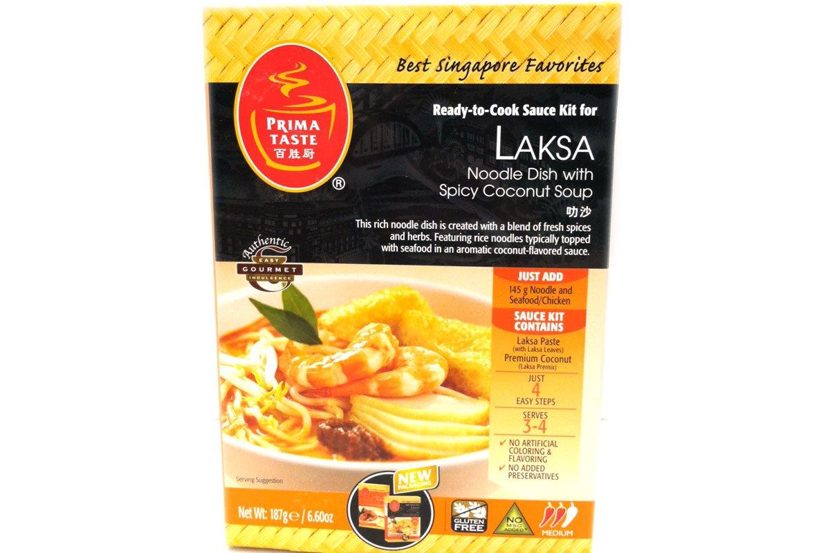Prima Taste Laksa Coconut Curry Sauce Kit, 6.6 Ounce - Mighty Depot