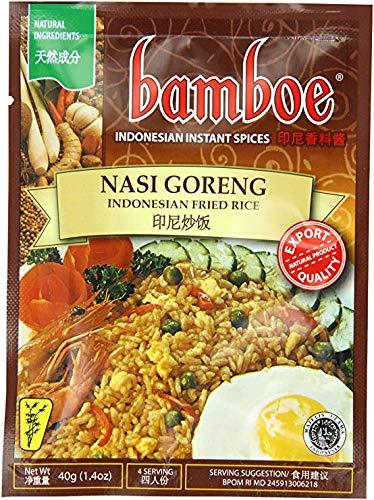 Bamboe Bumbu Instant Nasi Goreng Indonesian Fried Rice Spices, 40 Gram (Pack of 3) - Mighty Depot