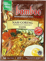 Bamboe Bumbu Instant Nasi Goreng Indonesian Fried Rice Spices, 40 Gram (Pack of 3) - Mighty Depot
