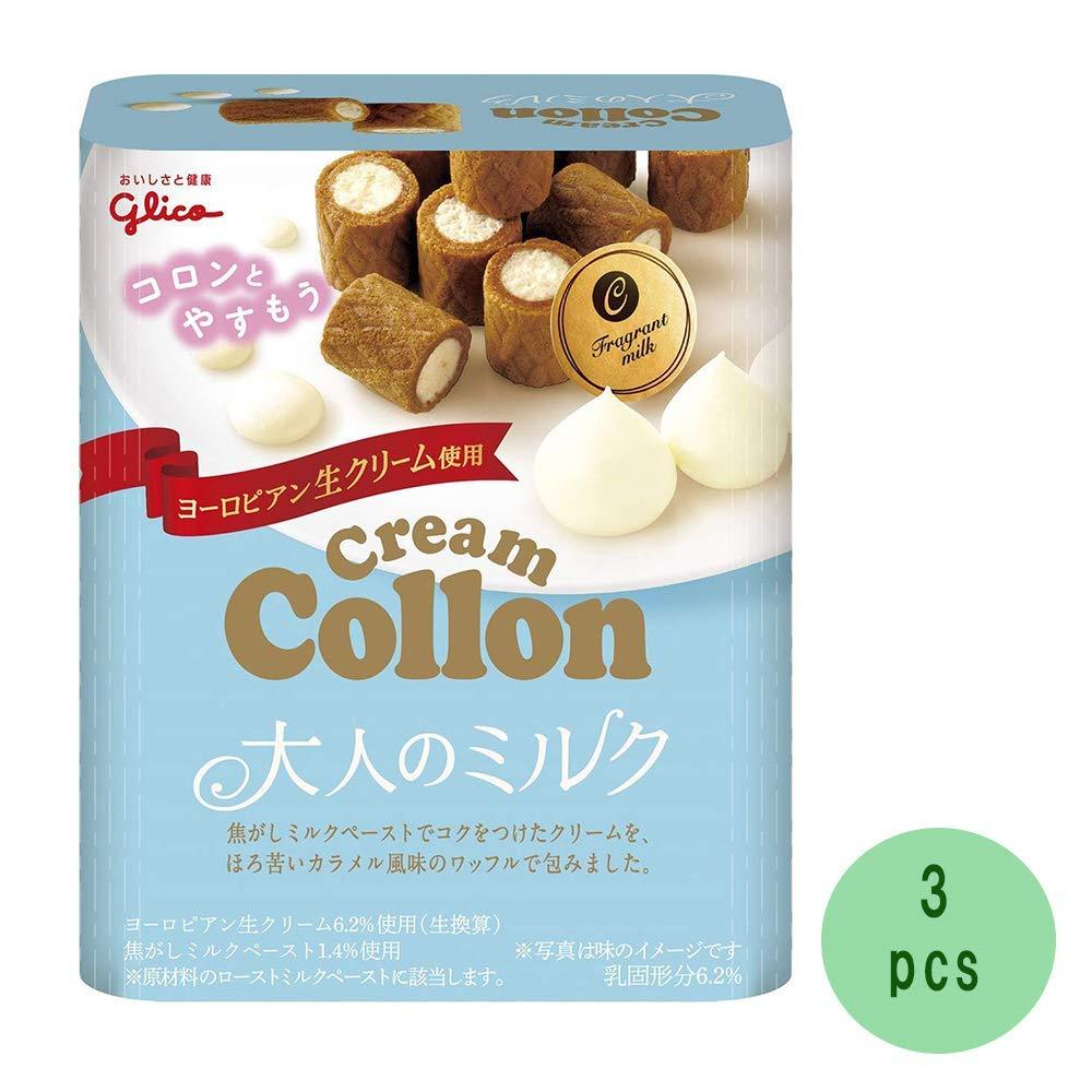 Cream Collon Adult Milk 1.7oz 3pcs Japanese Waffle Cookies Ninjapo - Mighty Depot