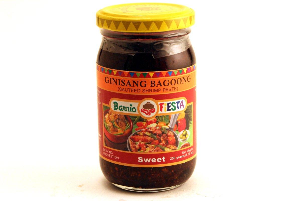 Barrio Fiesta Ginisang Bagoong (Sauteed Shrimp Paste) Sweet 250g Pack of 3