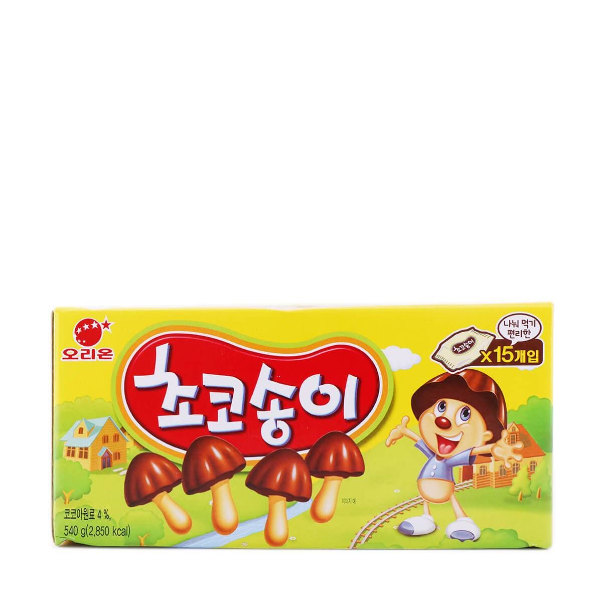 Orion Chocoboy Chocolate with Mini Biscuit 36g x 15 / Total 540g