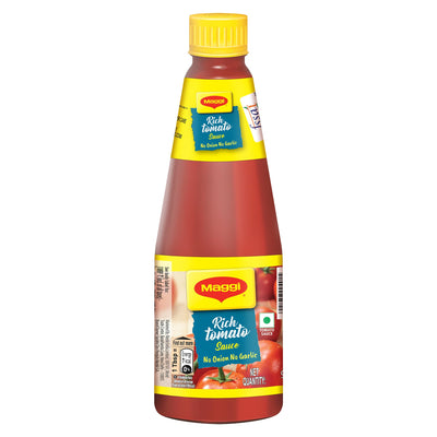 MAGGI TOMATO SAUCE NO GARLIC-ONION - 500 Gms