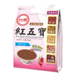 台糖红五宝 (红豆 红薏仁 红麦, 红花生, 甜菜根）Red Bean Mixed Instant Cereal 15 Sachets (450g) - Mighty Depot