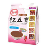 台糖红五宝 (红豆 红薏仁 红麦, 红花生, 甜菜根）Red Bean Mixed Instant Cereal 15 Sachets (450g) - Mighty Depot