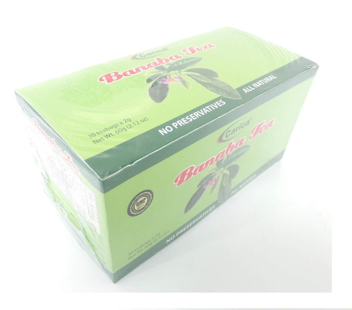 Carica Banaba Tea 30 count (2) - Mighty Depot