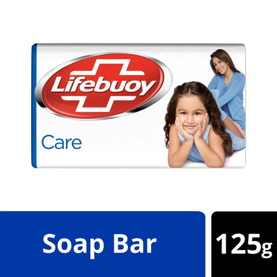 Lifebuoy care soap 125g - 125g X 12 Bars