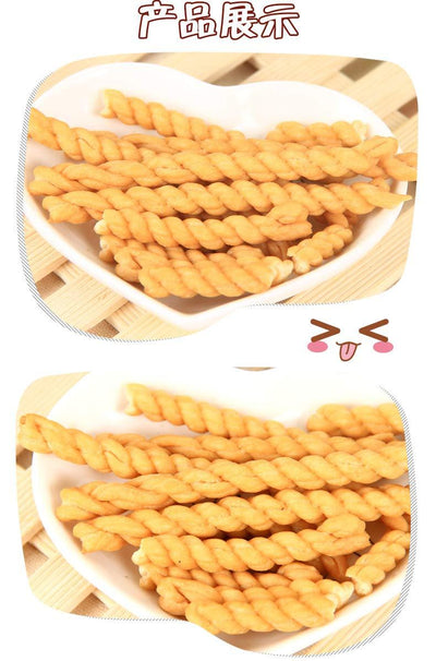 Zhongwang Fried Dough Twist (Butter Flavor)130g(pack of 2)众望小麻花 (奶油味)(2包） asian chinese snacks