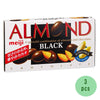 Almond Black 3.0oz 3pcs Japanese Cho-co-late Ninjapo