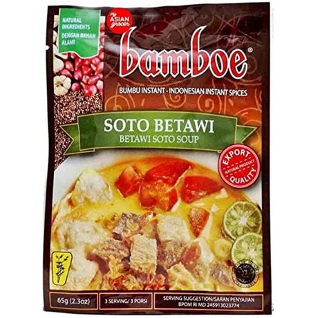 Bamboe Soto Betawi, 2.3 Ounce (Pack of 12) - Mighty Depot