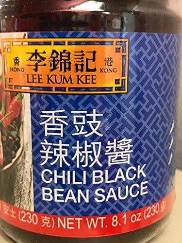 Lee Kum Kee Chili Black Bean Sauce, 8.1 Ounce (pack of 4)