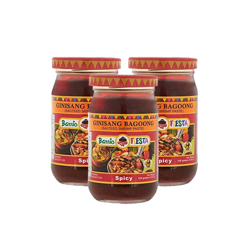 Barrio Fiesta Ginisang Bagoong Spicy 8.8oz (Pack of 3) - Mighty Depot