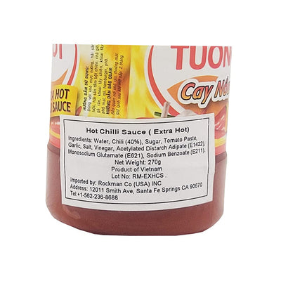 Cholimex Tuong Ot (Tương ớt) Vietnamese Hot Chili Sauce 270g Squeeze Bottle