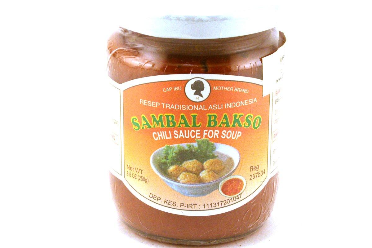 Sambal Bakso (Chili Sauce for Soup) - 8.8oz (Pack of 3)