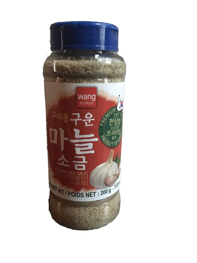 Wang Korean Sea Salt - 7.05oz (Garlic Powder)