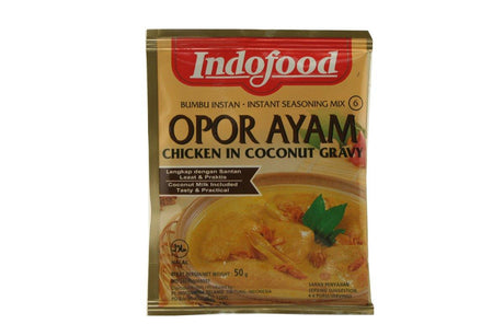 Indofood Opor Ayam - Chicken in Coconut Gravy 1.6oz - [Pack of 1] - Mighty Depot