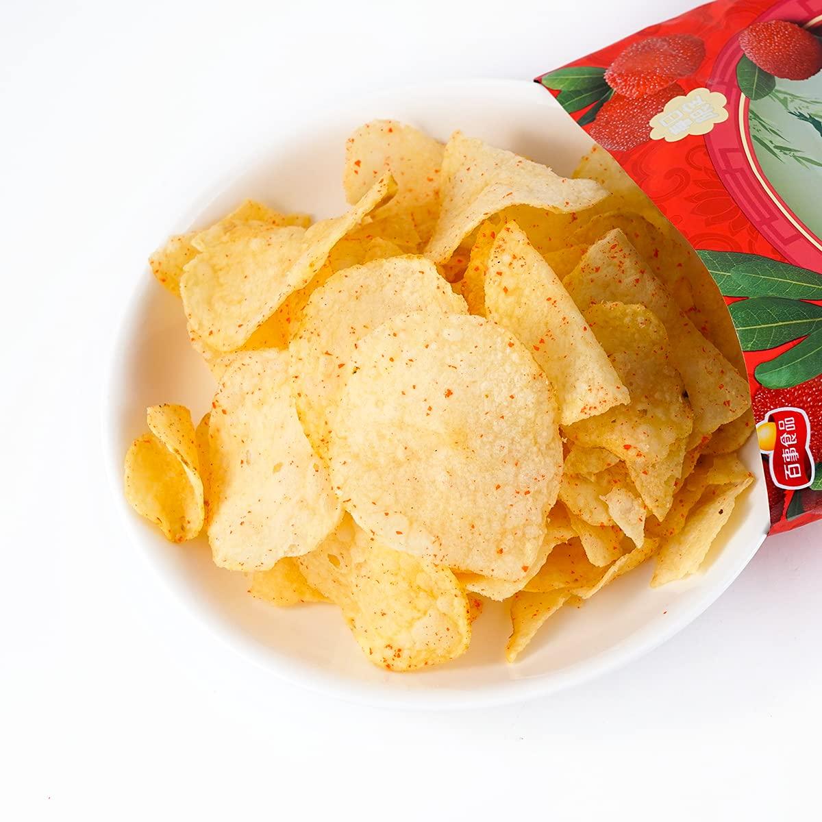 Frito Lay's Exotic Potato Chips Variety Pack Imported From China 8 Piece Assortment - Mighty Depot