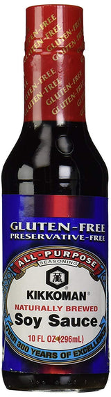 Kikkoman Soy Sauce, Gluten Free - Mighty Depot