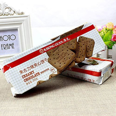 Kangyuan chocolate biscuit 200g/bag (pack of 1) 康元 朱古力饼干 200g/袋 - Mighty Depot