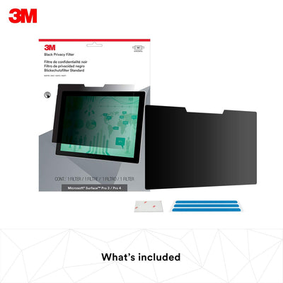 3M Privacy Filter for Microsoft Surface Pro 3/Surface Pro 4 Tablet - Landscape (PFTMS001)