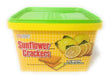 Croley Foods Sunflower Crackers Lemon Flavored, Net Wt 800g (28.3oz) - Mighty Depot