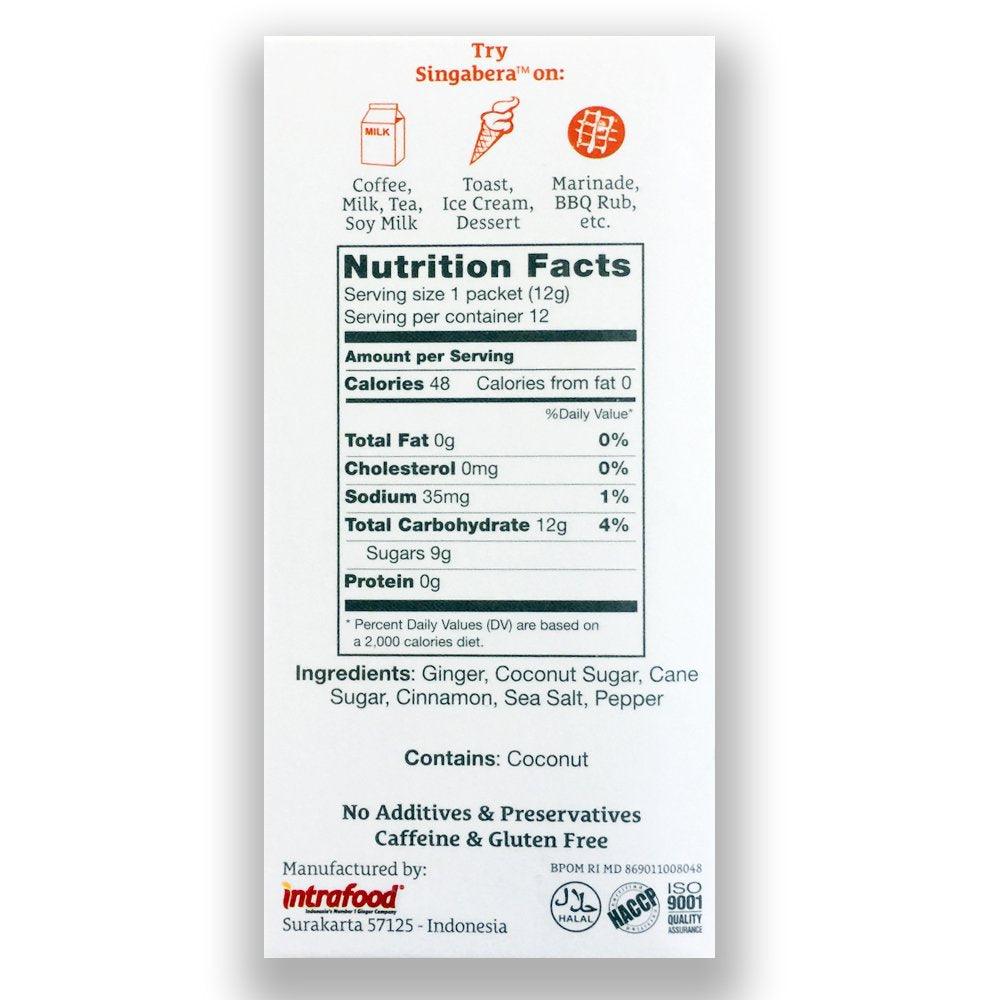 Singabera 100% Natural GINGER DRINK - Mighty Depot