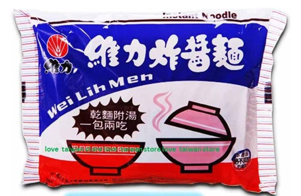 30 Packs - New WeiLih Men Instant Noodle 維力 炸醬麵 (30包) - Mighty Depot
