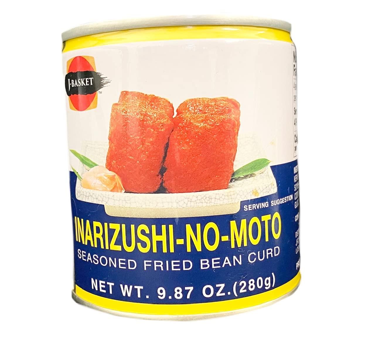 Hime Seasoned Fried Bean Curd (Inarizushi-No-Moto), 10 Ounces, 1 Can - Mighty Depot