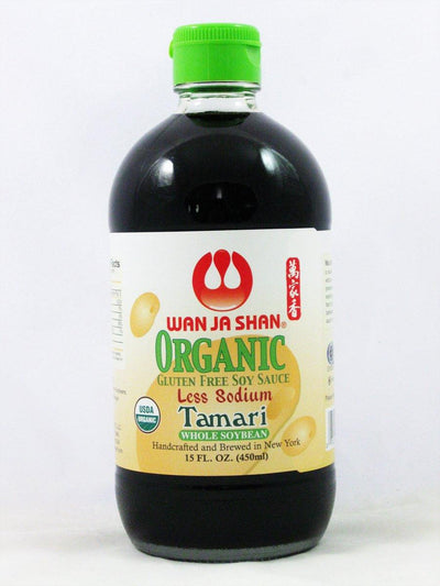 Wan Ja Shan: Organic Gluten Free Less Sodium Tamari (1 X 15 Fl Oz)