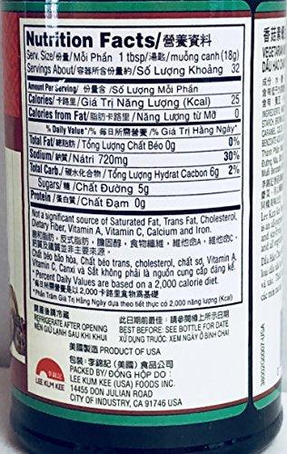 Lee Kum Kee Vegetarian Mushroom Flavored Stir-fry Sauce