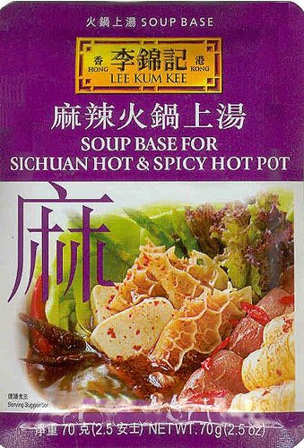 Lee Kum Kee Soup Base for Fish and Cilantro Hot Pot, 1.8-Ounce (Pack of 12)