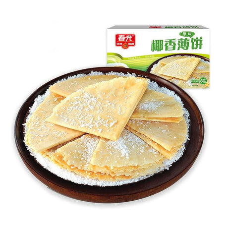 Coconut Pancake (pack of 1) 春光食品 海南特产 椰香薄饼 - Mighty Depot