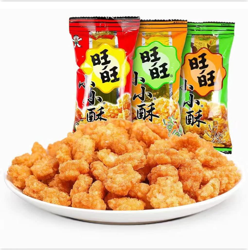 WOW-great Wangwang Xiaoxiaosu 18g*10袋 旺旺小小酥 休闲解馋小吃儿童零食 - Mighty Depot