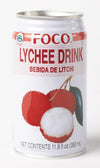 Foco Lychee Drink 11.8oz (Pack of 10)