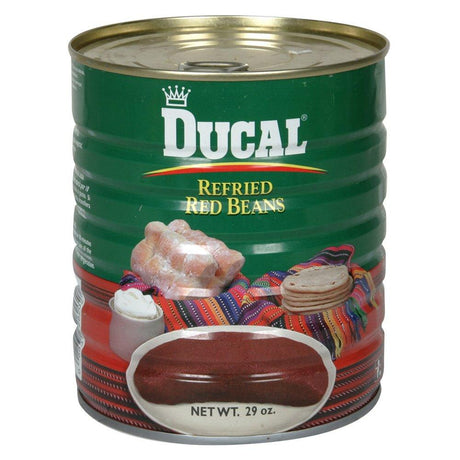 Ducal Beans, Refried, Red, 29-Ounce (Pack of 6) - Mighty Depot