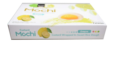 Japanese Custard Mochi - Lemon Flavor- Japanese Mochi 168g