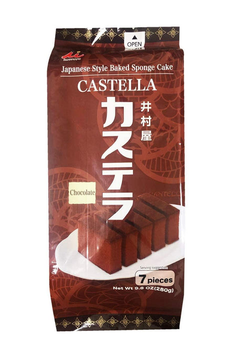 Imuraya Japanese Style Pre-Sliced Baked Sponge Pound Cake 9.8oz, 7 Pieces - Mighty Depot