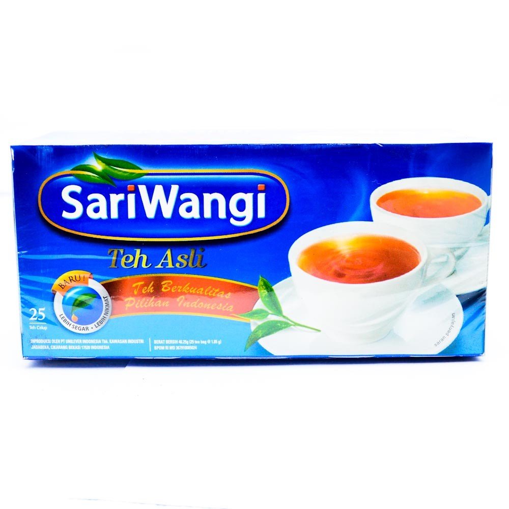 Sariwangi Teh Asli - Indonesia Black Tea,  1.63 Ounces, 5 Boxes