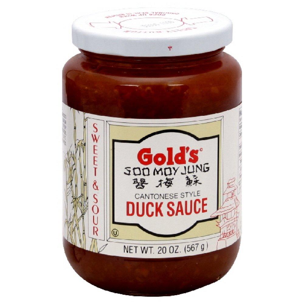Gold's Sweet and Sour Duck Sauce, 14-Ounces Glass Bottle (Pack of 6) - Mighty Depot